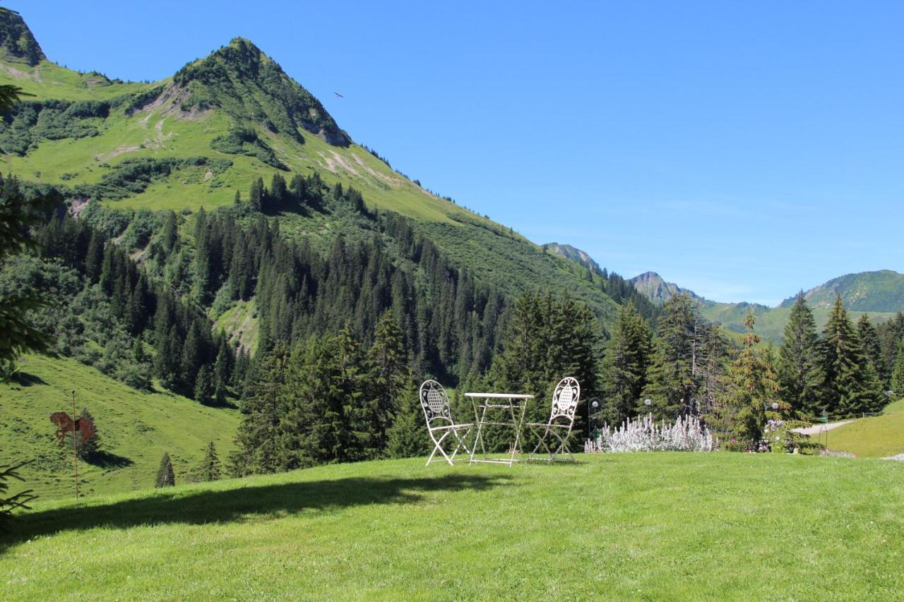 Appartements Garni Drei Wannen Damüls Exterior foto